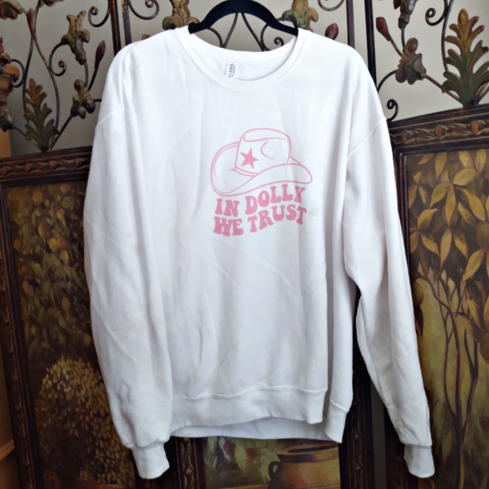 Women's Large Boutique Dolly Sweatshirt